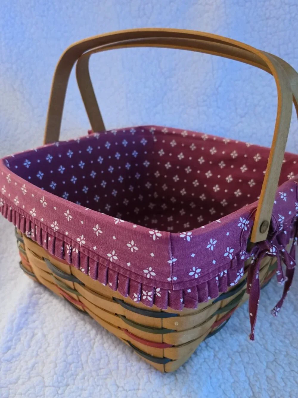 Longaberger Basket -1999 Good Ol' Summertime Beachcomber Basket